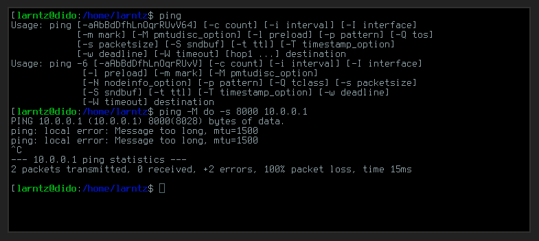Linux Ping - Blue42